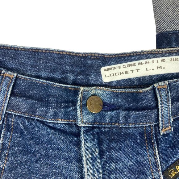 Rockies Vintage Rocky Mountain High Waisted Western Bareback Jeans, Size 28 - Picture 4 of 9